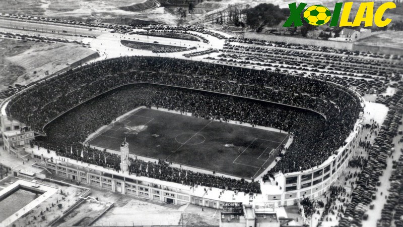 Sân Real Madrid được khởi công xây dựng vào năm 1944